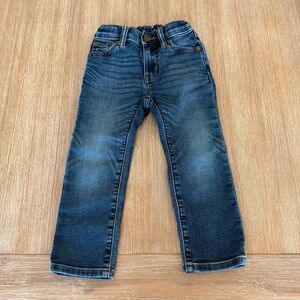 Crewcuts stretch slim straight leg jeans, medium wash, 3